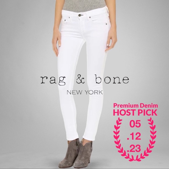 rag & bone Denim - 👖HP👖NWT RAG & BONE Tomboy Skinny Mid-rise Jeans, 28